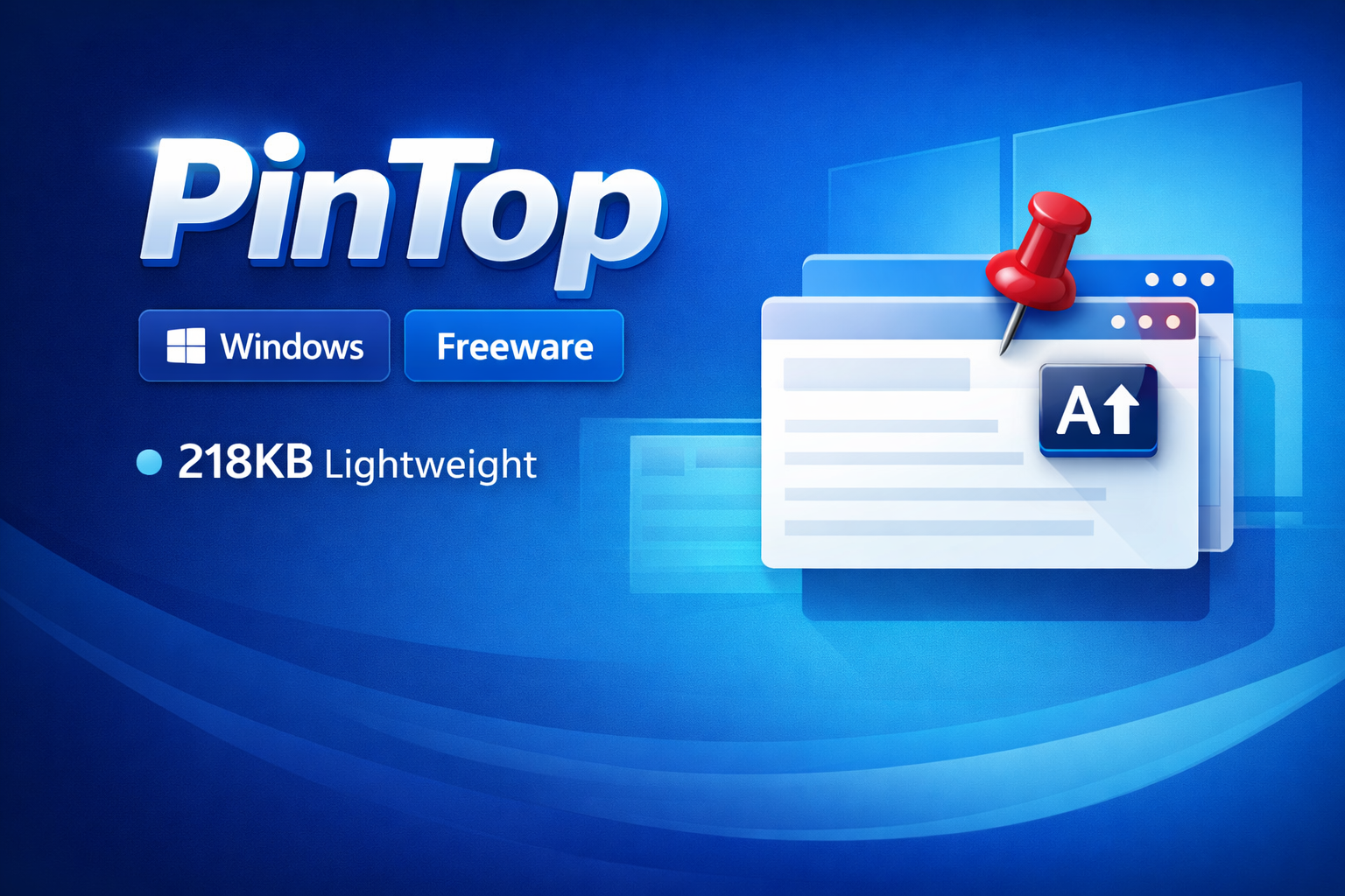 PinTop 실행 화면